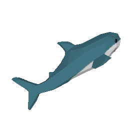 Spinning Blåhaj plush